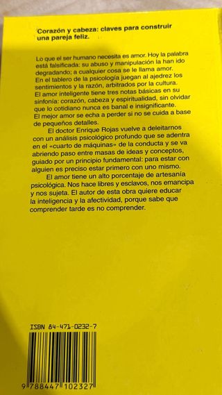 Libro: El Amor Inteligente.