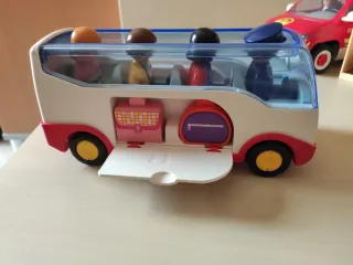 Playmobil: Coche Bomberos, Bus y Cuadra-cofre
