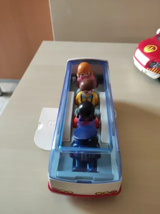 Playmobil: Coche Bomberos, Bus y Cuadra-cofre