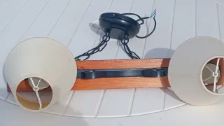 Lámpara techo estilo castellano