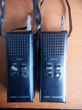 Walkie-talkie años 70-80 Coleccionistas