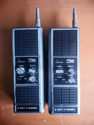 Walkie-talkie años 70-80 Coleccionistas