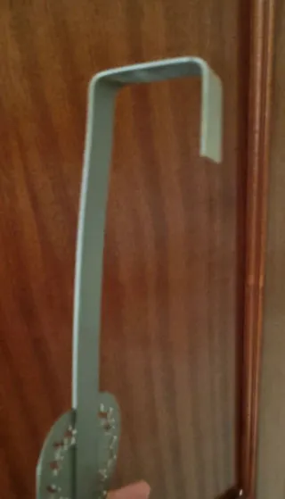 Percha vintage corazón metal