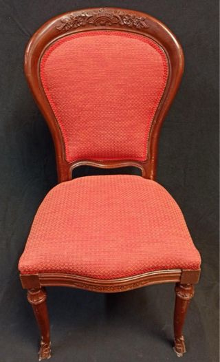 Conjunto de cuatro sillas calidad tipo Isabelina