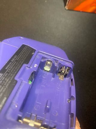 Consola Game Boy Advance Morada + 5 Juegos