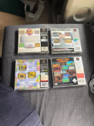 Pack 4 Juegos PS1: Bomberman, Gran Turismo 2, Bust