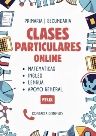 Clases particulares a domicilio