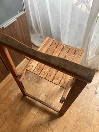 Silla plegable madera Aldo Jacober