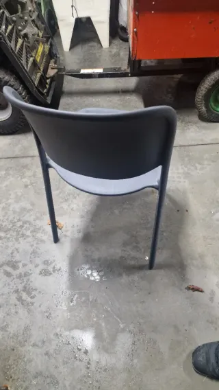 Silla Ezpeleta Trena Polipropileno Gris