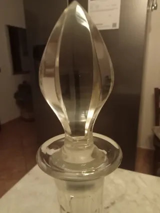 Caraffa in vetro trasparente