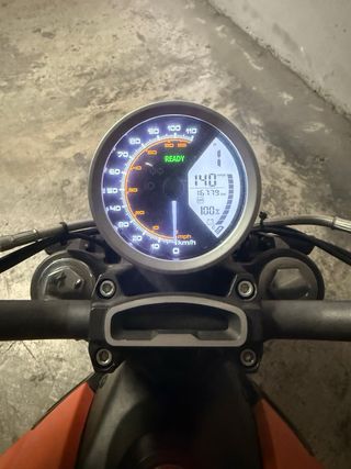 Moto Eléctrica Super Soco TC Max Naranja