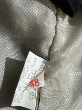 Traje Fallero Torrentí Adulto Marrón Tallas 60/48