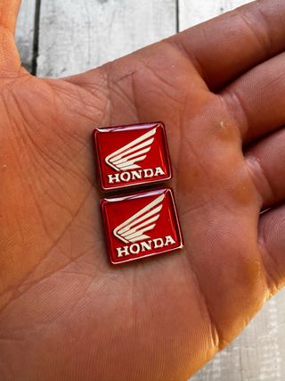 EMBLEMAS PEGATINA MANILLAR MOTO HONDA HRC LOGO