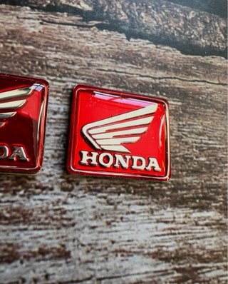 EMBLEMAS METALICOS HONDA MANILLAR MOTO LOGO