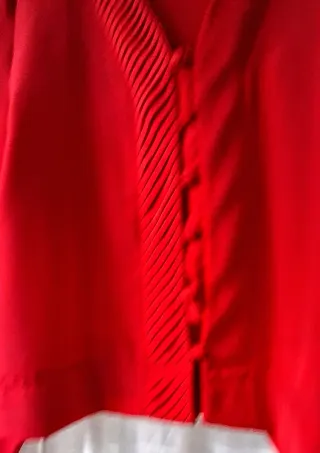 Blusa Roja Vintage Michel Bustos