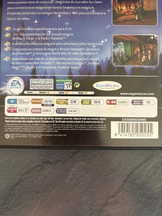 Harry Potter y la Piedra Filosofal PC CD-ROM