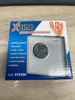 XTime XT5350 Sveglia con Proiettore