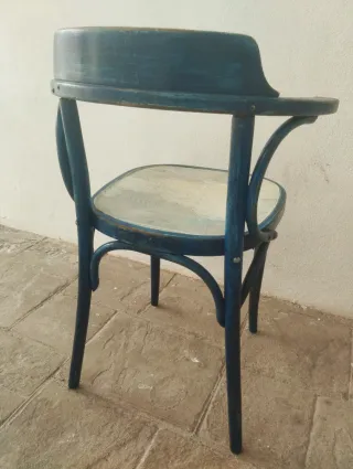 Sedia Thonet stile nautico personalizzata