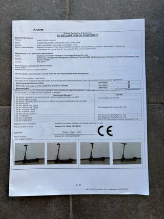 Patinete Eléctrico Xiaomi Scooter 4