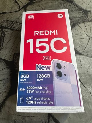 Xiaomi Redmi 15C 128GB Morado