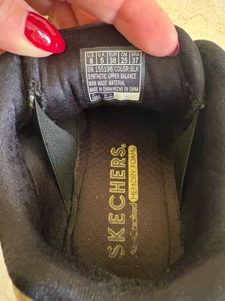 Scarpe Skechers Nere Donna