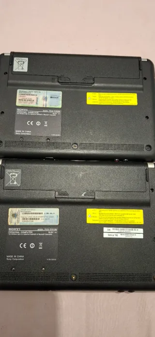 2 Portatiles Sony Vaio