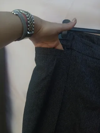 Pantalón señora gris talla 46