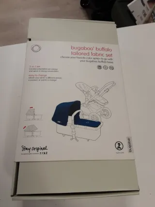 Bugaboo Buffalo Fundas Tejido Azul