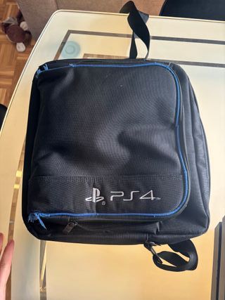 PS4 (PlayStation 4) Negra + Juegos + Funda