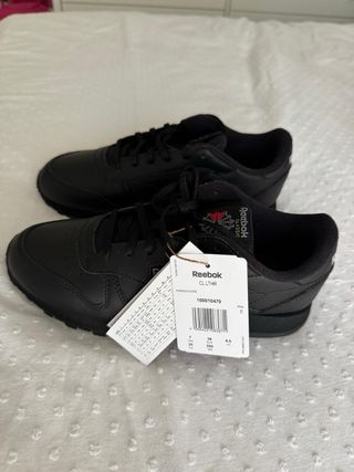 Zapatillas Reebok Clásicas Negras Talla 39