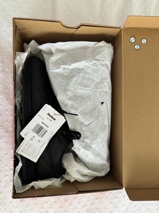 Zapatillas Reebok Clásicas Negras Talla 39