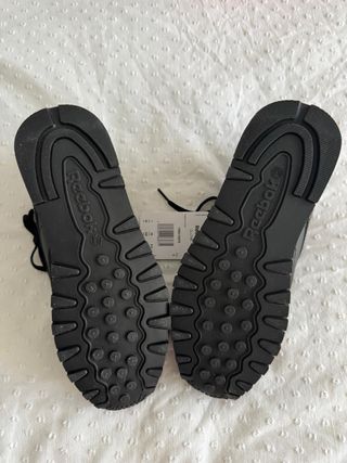 Zapatillas Reebok Clásicas Negras Talla 39