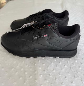 Zapatillas Reebok Clásicas Negras Talla 39