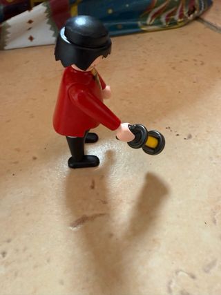Playmobil Aldeano Medieval con Farol