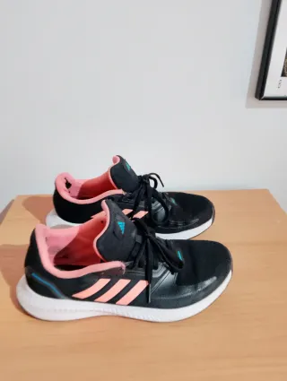 Zapatillas Deportivas Nike Mujer Negras Rosas