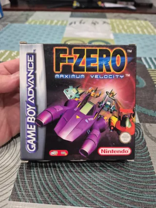 F-ZERO MAXIMUN VELOCITY VELOCITY Nintendo GameBoy
