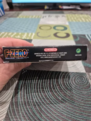 F-ZERO MAXIMUN VELOCITY VELOCITY Nintendo GameBoy
