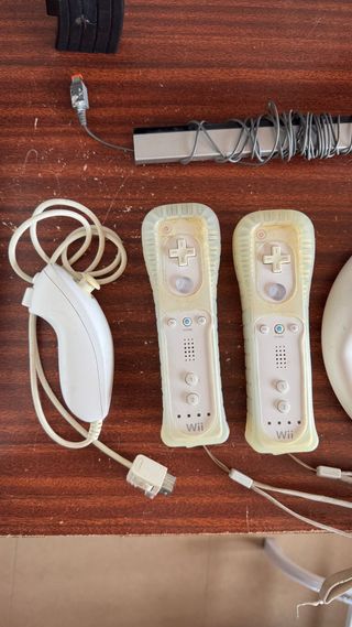 Consola Wii con accesorios