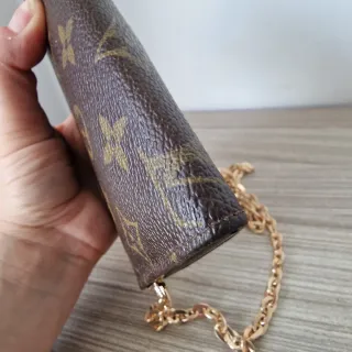 Bolso Cartera Louis Vuitton Piel Cadena Dorada