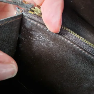 Bolso Cartera Louis Vuitton Piel Cadena Dorada