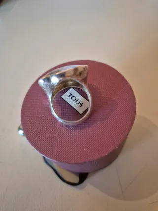 Anillo Oso Tous Plata