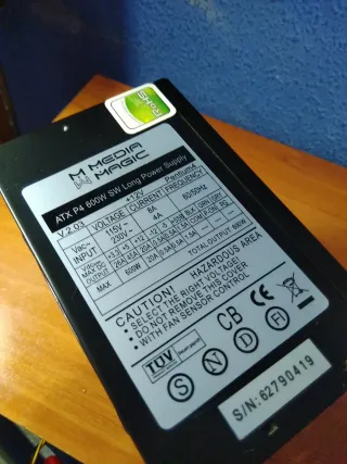 Fuente Alimentación Gaming ATX