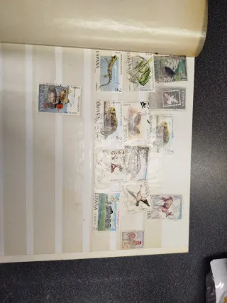 Álbum de sellos de España