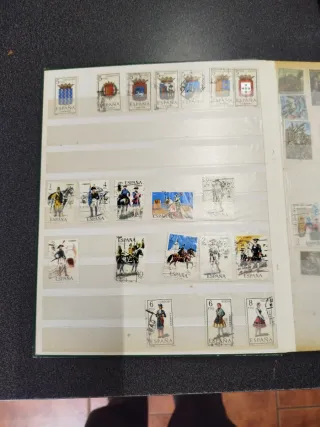 Álbum de sellos de España