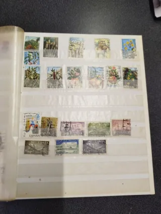 Álbum de sellos de España