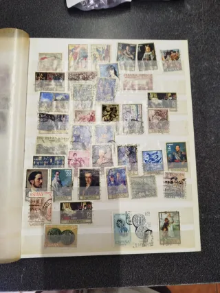 Álbum de sellos de España