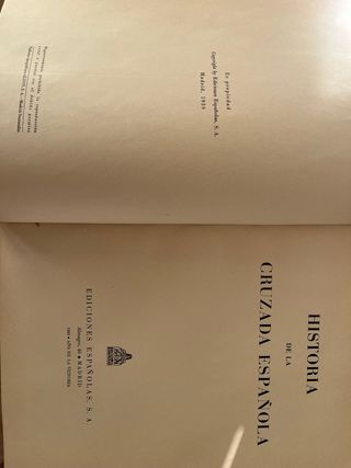 Historia de la Cruzada Española