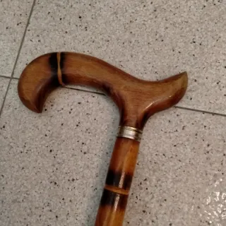 Bastón madera para mayores