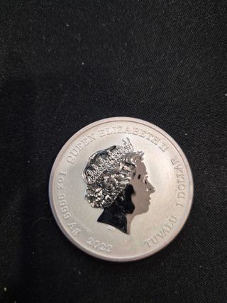 Moneda Plata Tuvalu 1 oz 2022 - 007