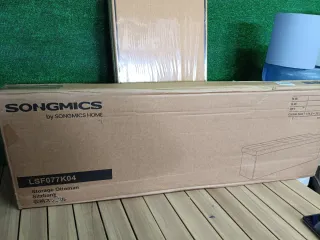 SONGMICS Mazie Colección - Puff Almacenaje, Banco